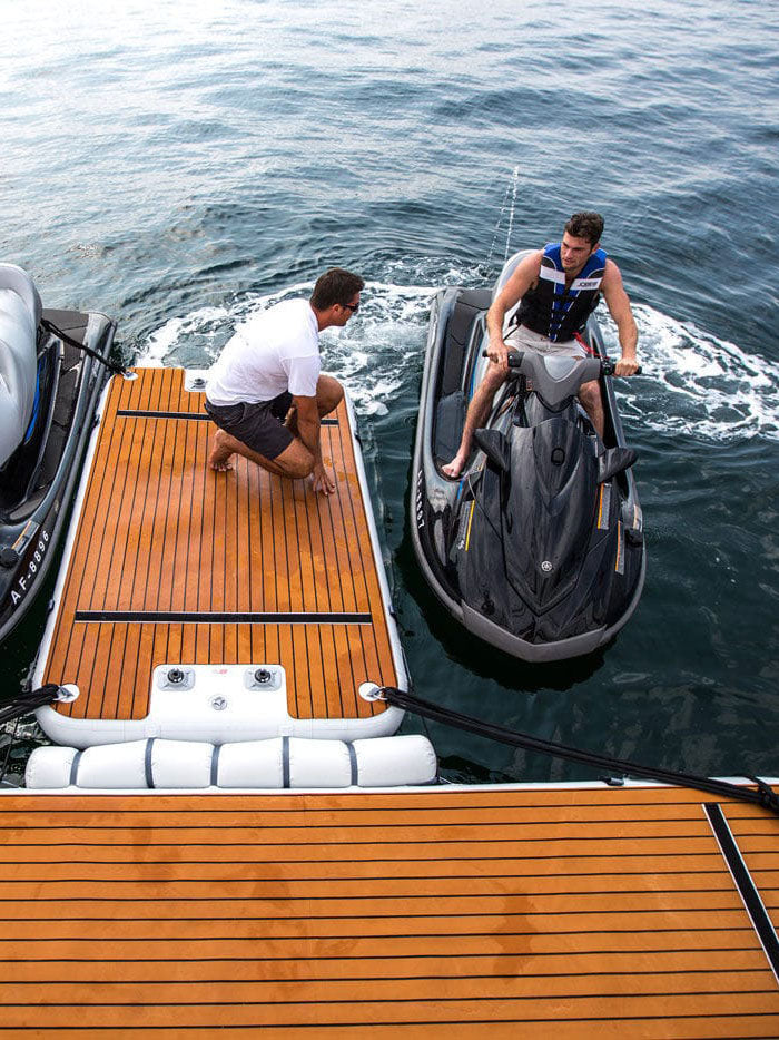 inflatable jet ski dock