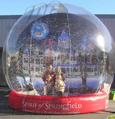 springfield snow globe inflatable