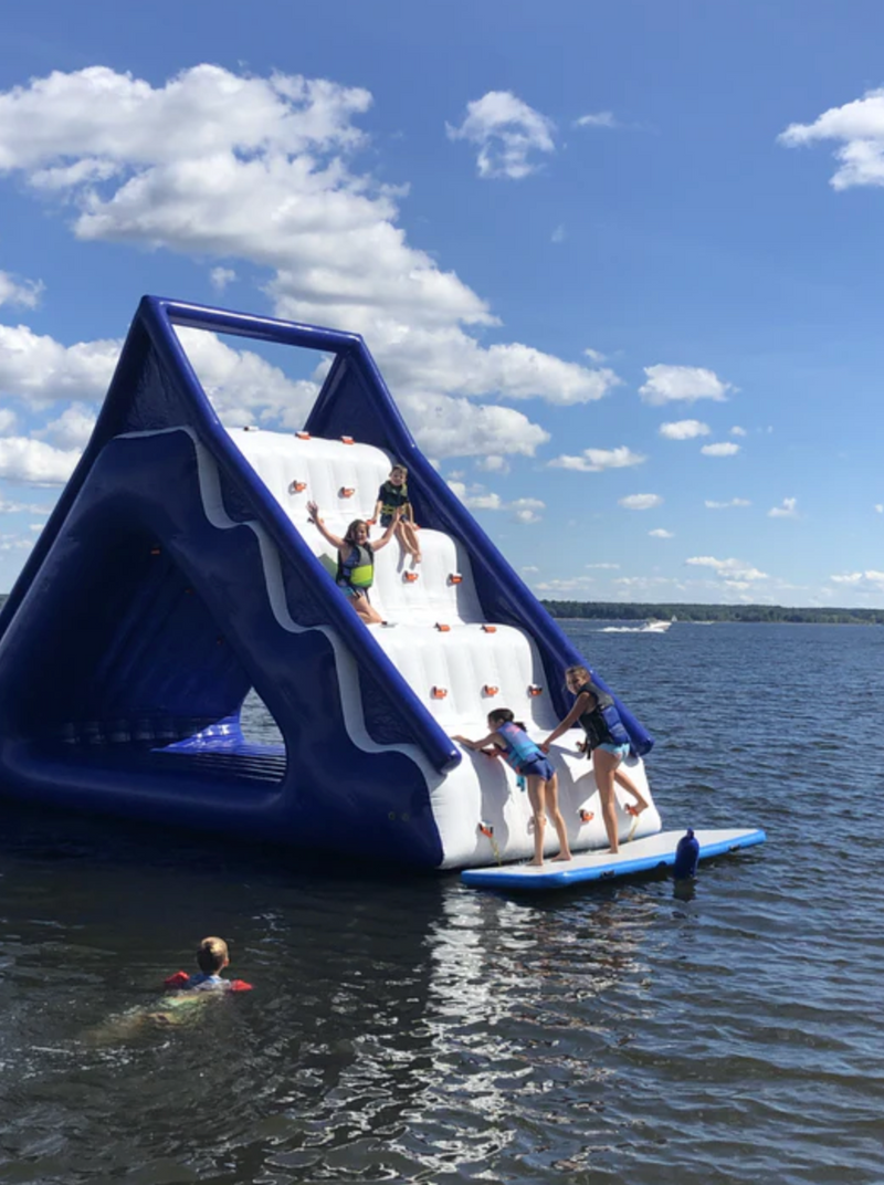 custom inflatable climbing walls