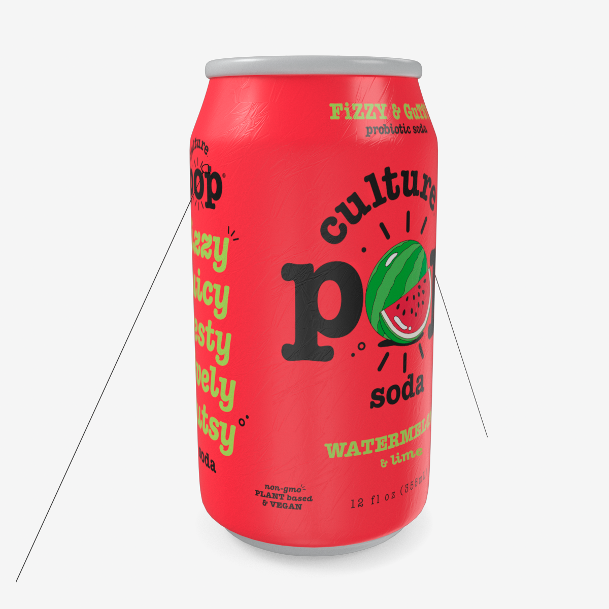 pop adversting inflatable can