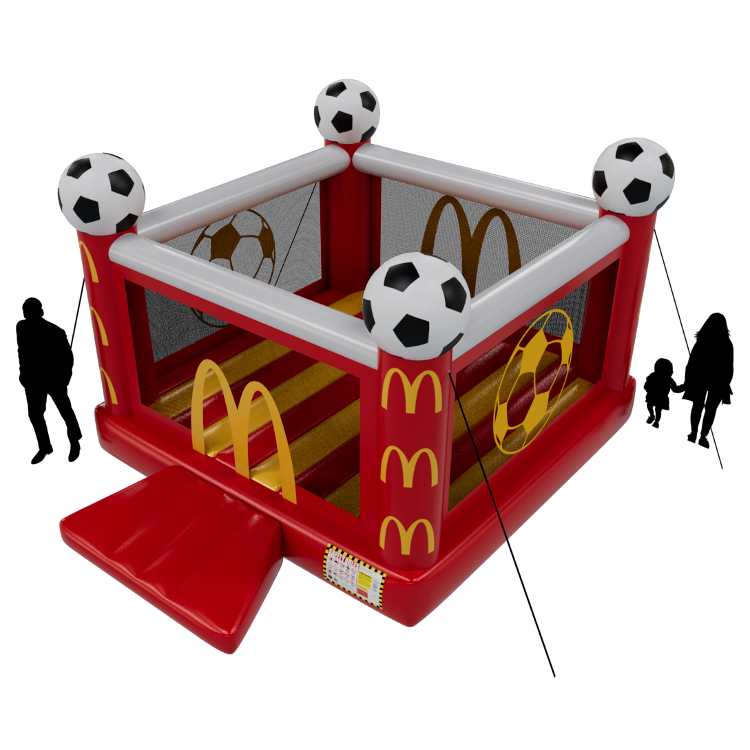 football bounce house inflatable