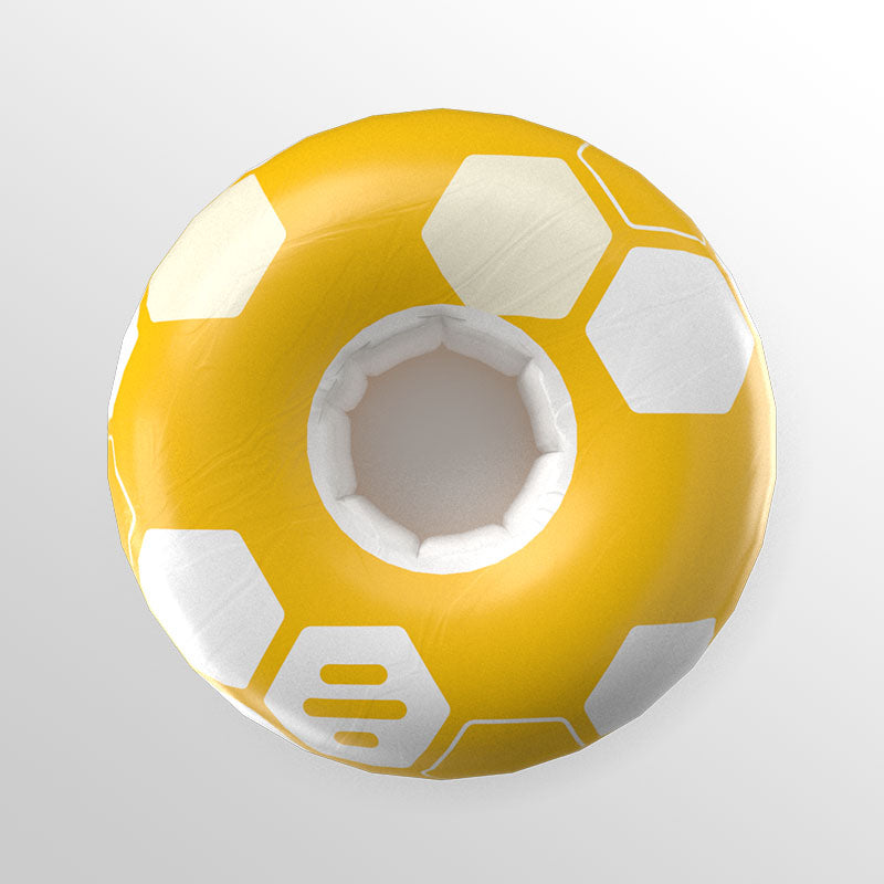 yellow custom cup holder inflatable