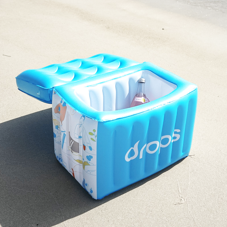 drops floating cooler