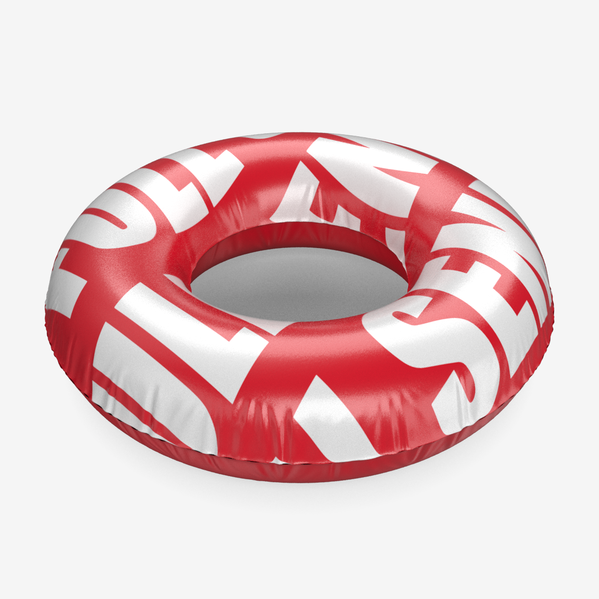 red custom poool float