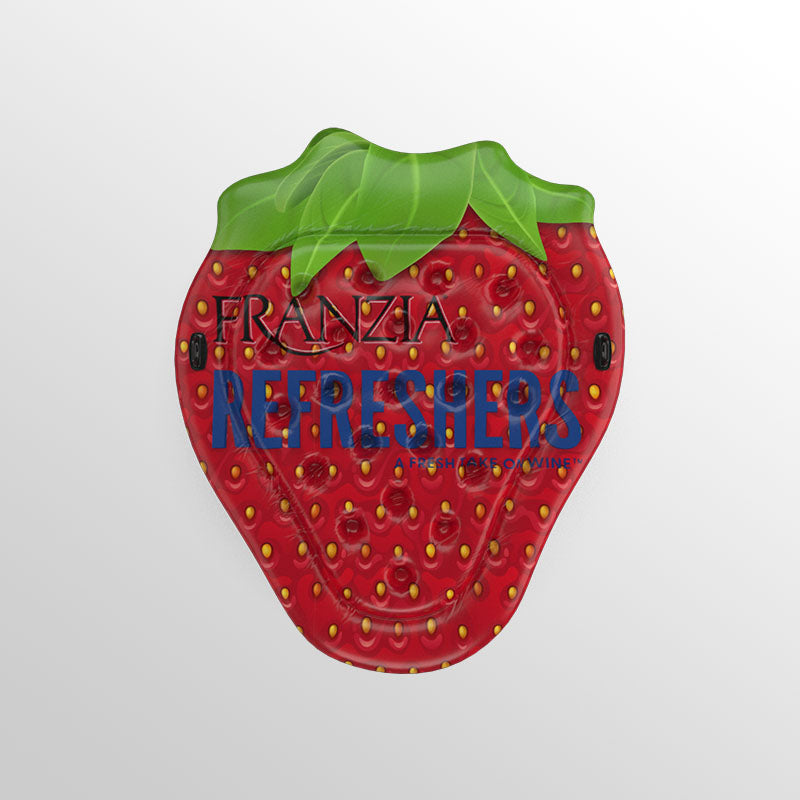 strawberry inflatable pool mattress