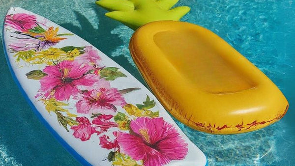 hawaiian pool party ideas