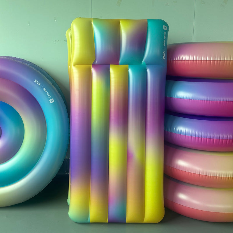colorful mattresses