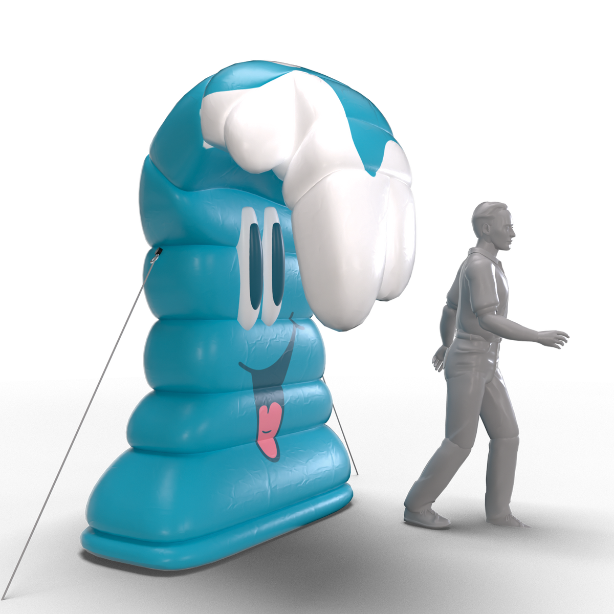 haibao character inflatable
