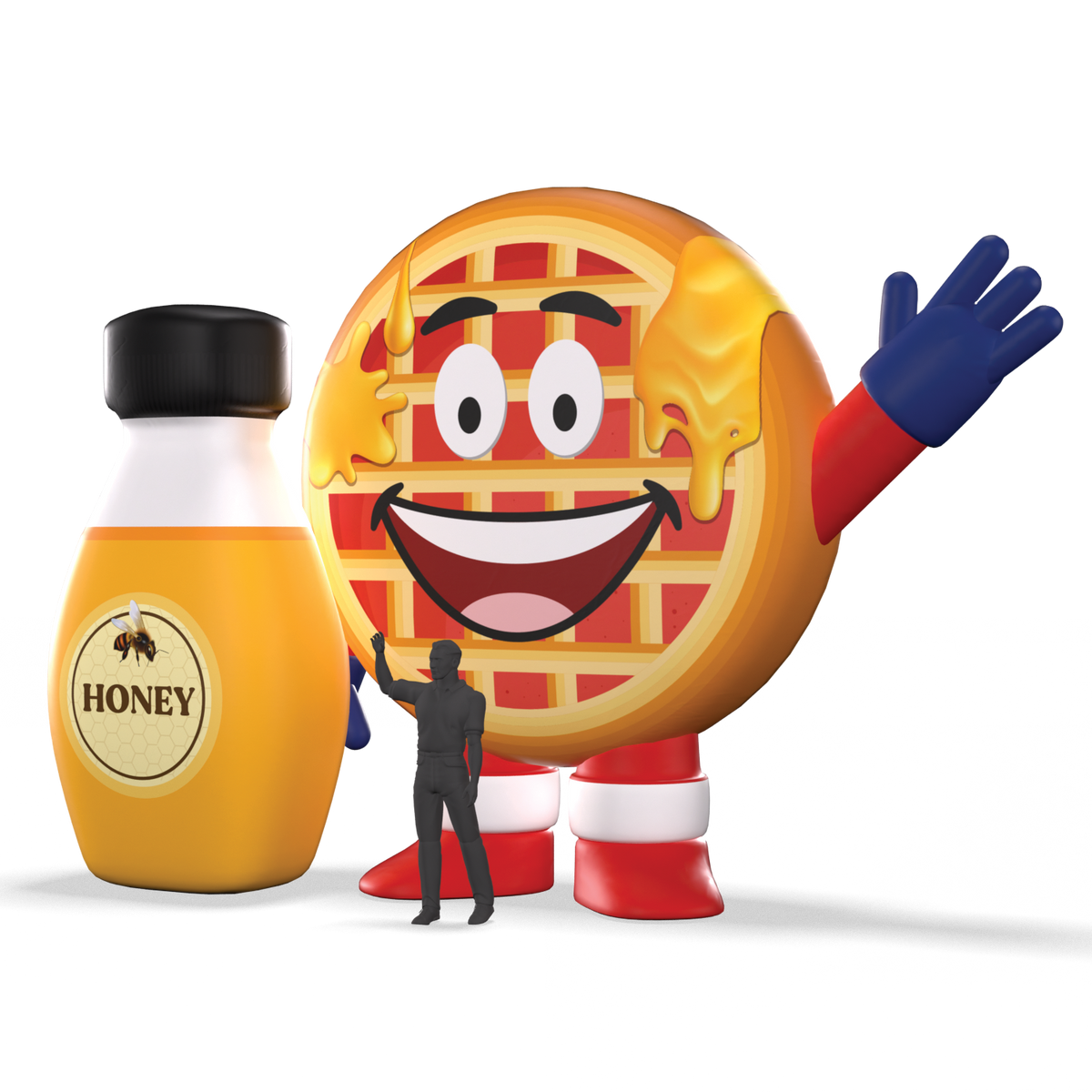 custom honey inflatables