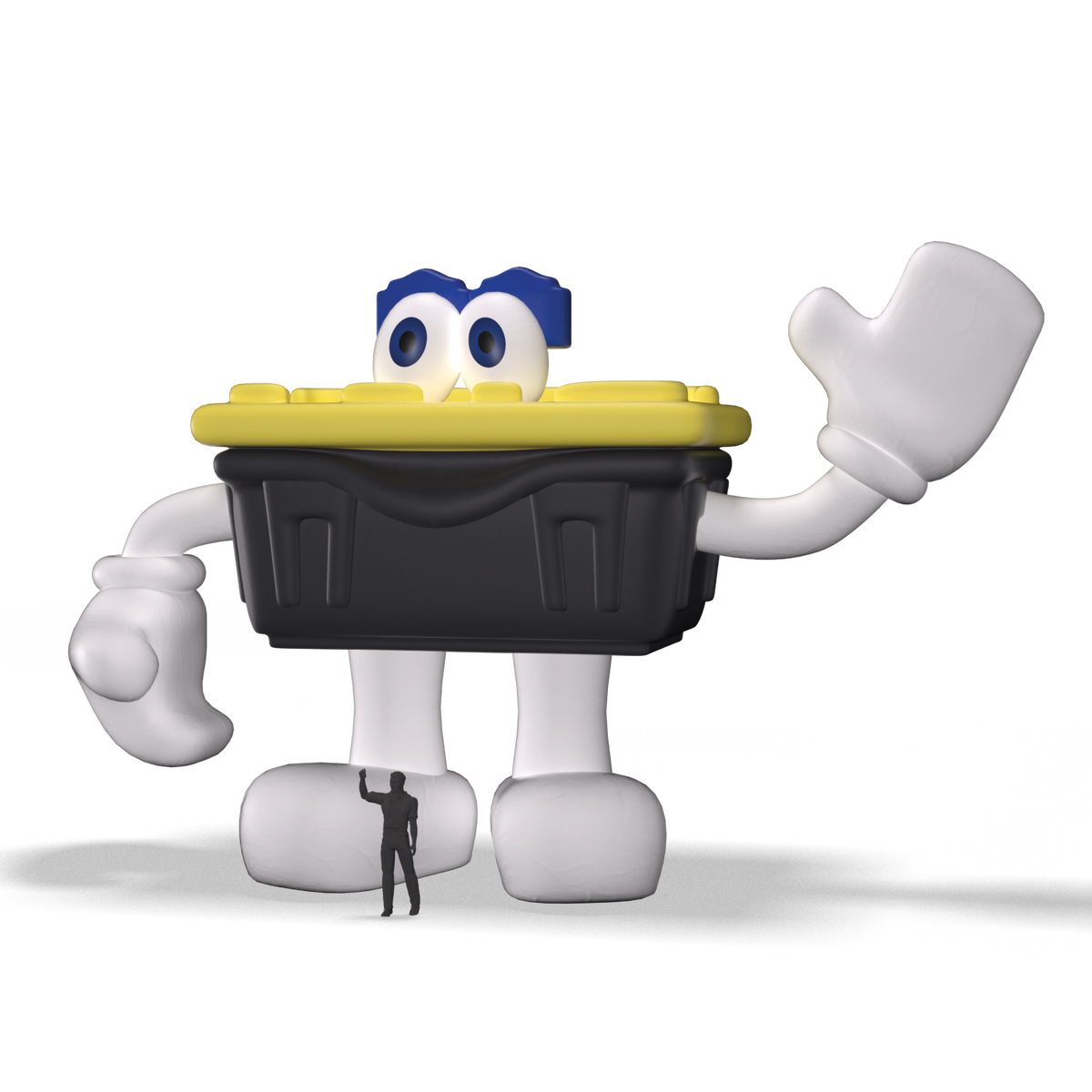 fun cartoon character inflatable
