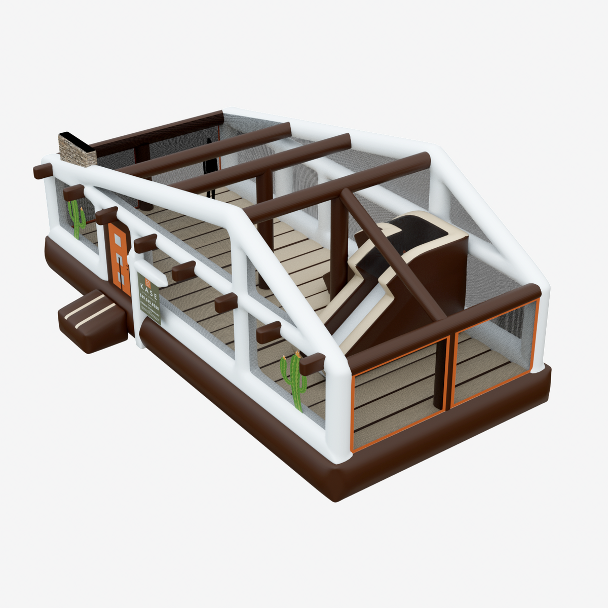 interactive super bounce house inflatable