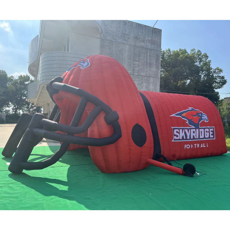 red skyridge tunnel helmet inflatable