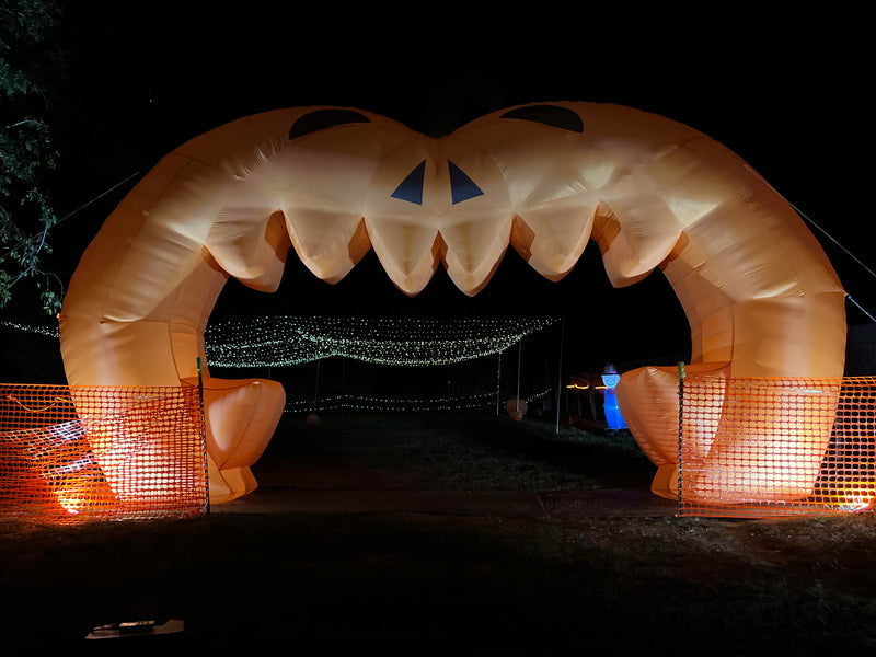 giant halloween custom inflatable arch