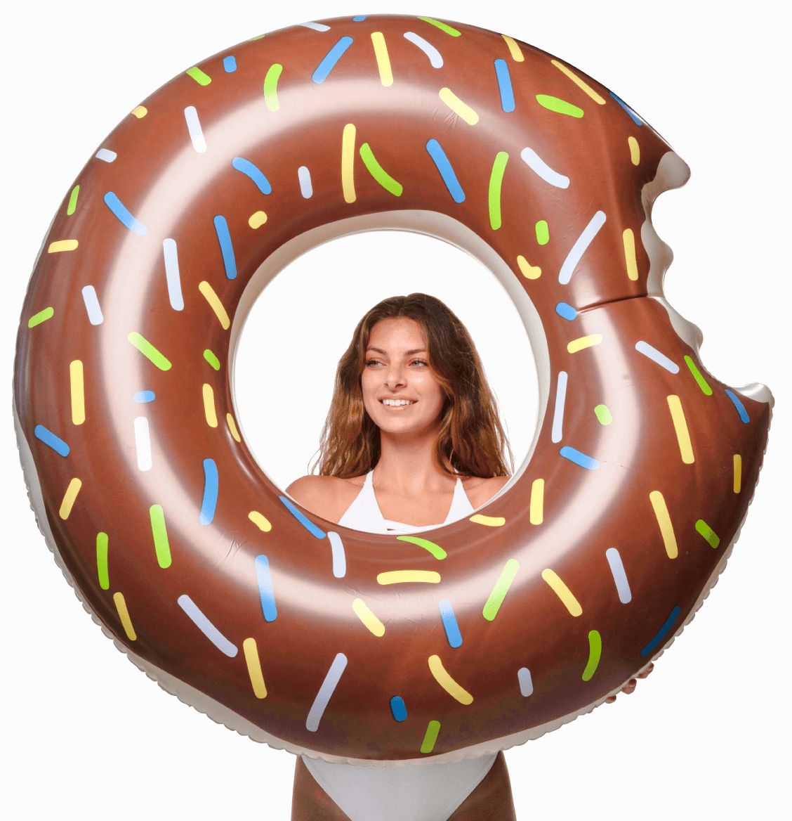 Donut - Chocolate - Floatie Kings