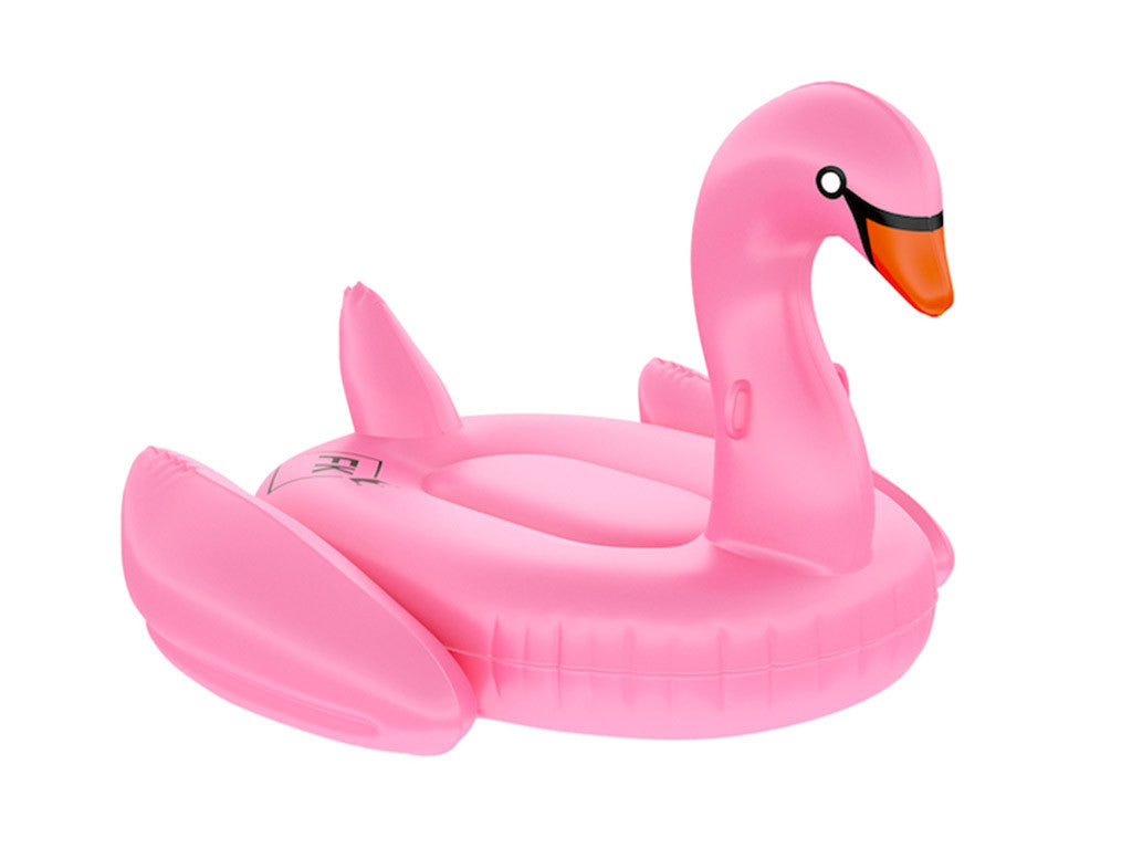 Pink swan pool float sale