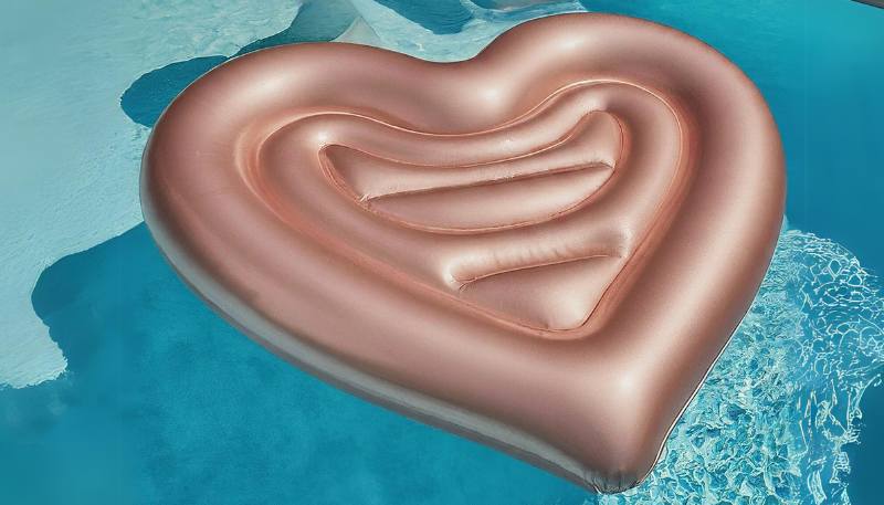 heart shaped inflatable