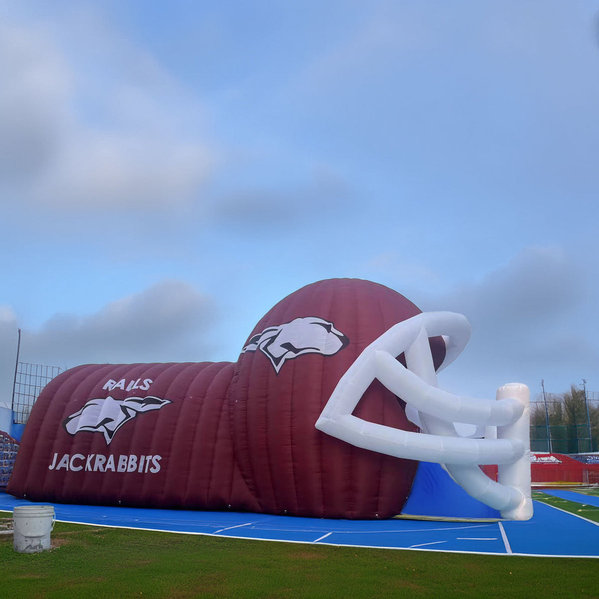 Custom Inflatable Football Helmet Tunnel