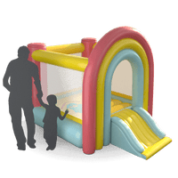 little lovage club bounce house inflatable