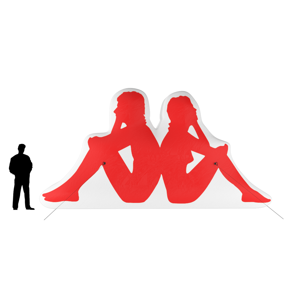 kappa logo inflatable