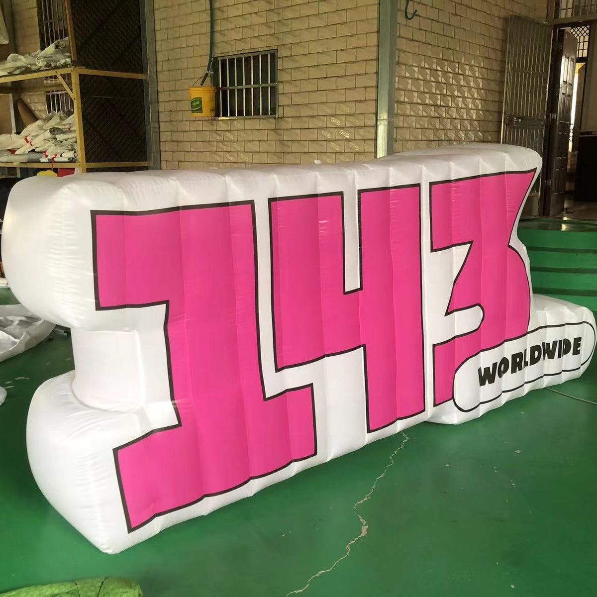 143 logo inflatable