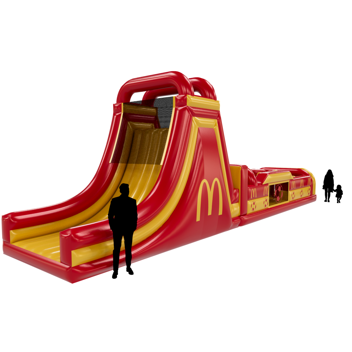 McDonald's obstacle course inflatable