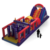 nascar obstacle course inflatable