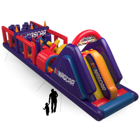 nascar obstacle course inflatable