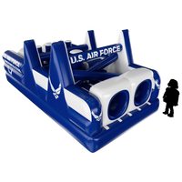 us airforce obstacle course inflatable