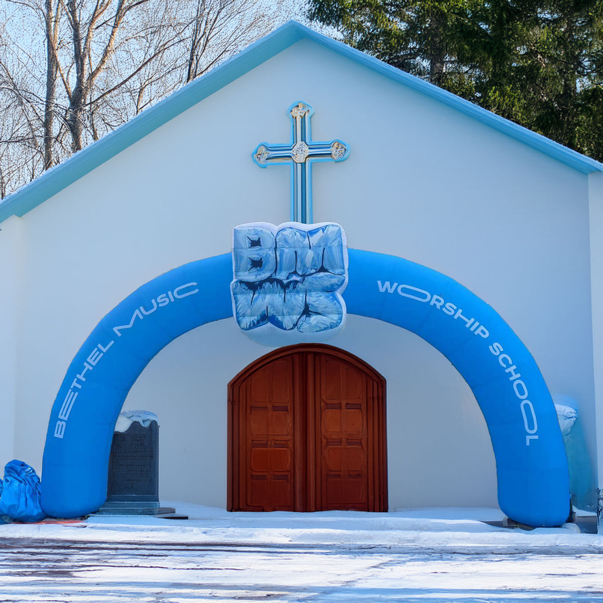 inflatable arch