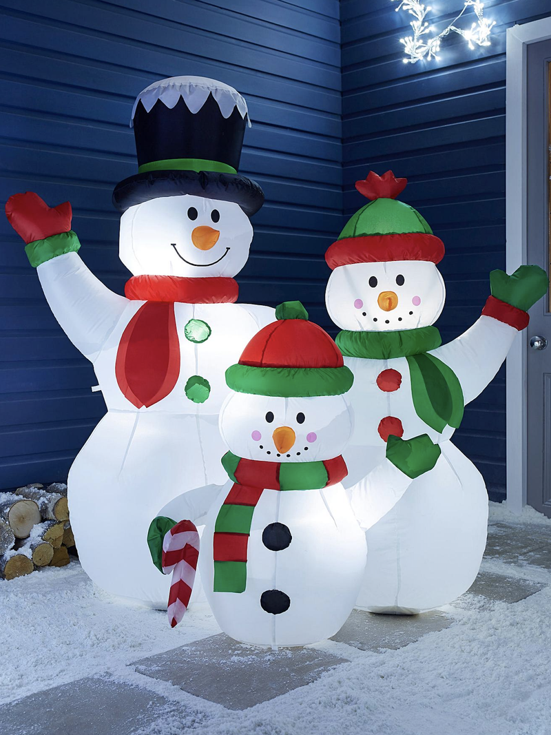 custom giant inflatable snowman