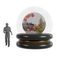 snow globe giant inflatable