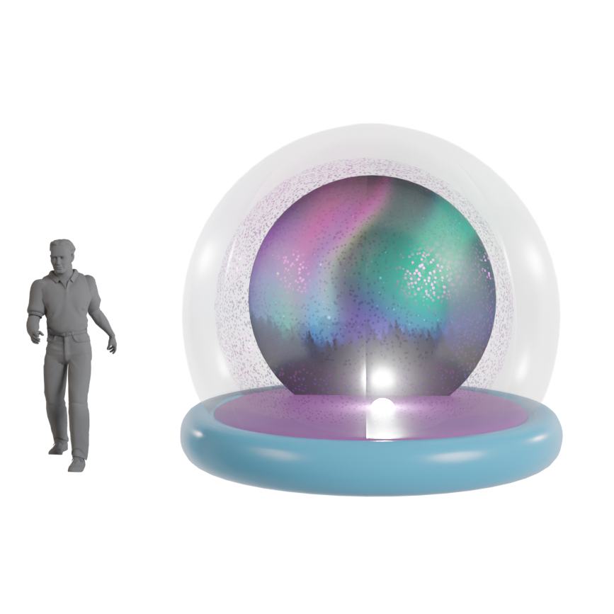 Snow Globe Inflatable Bubble Tent InflateMe™
