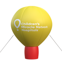 children's miracle network hospitals balloon inflatable