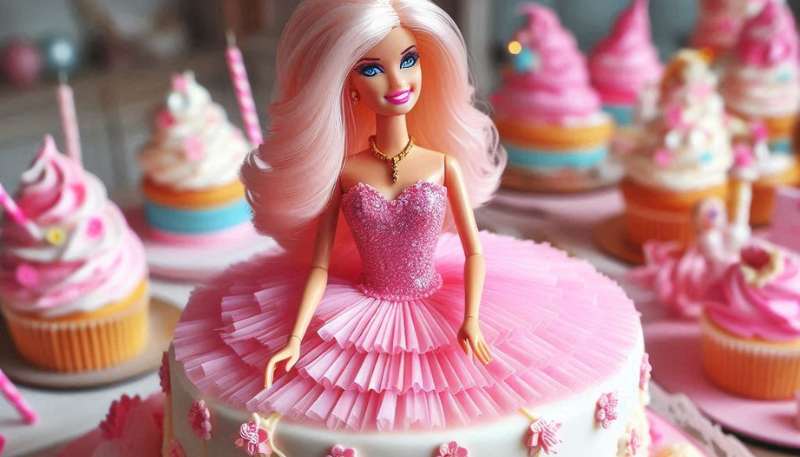 barbie cake