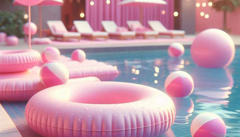 barbie pool party