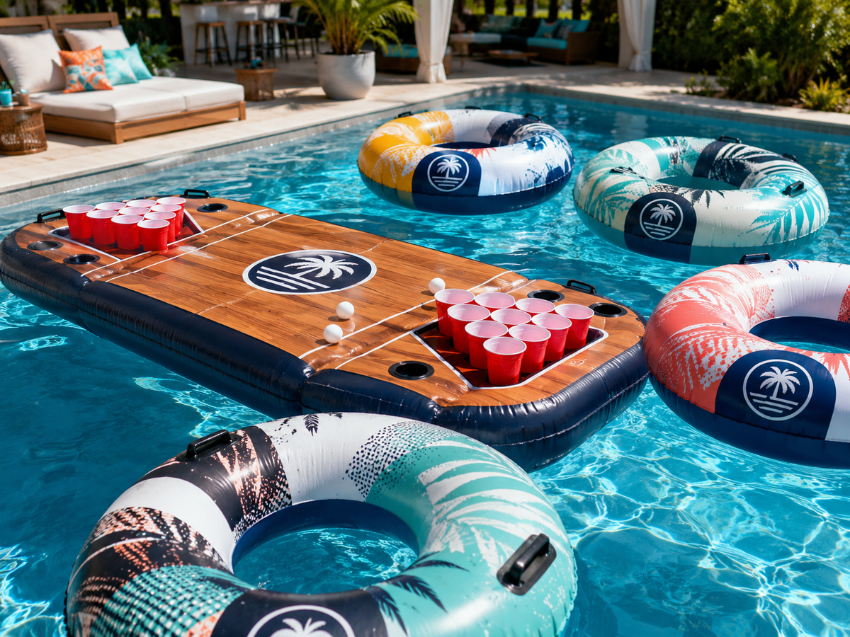 Beer Pong & Ring Tubes Combo Set