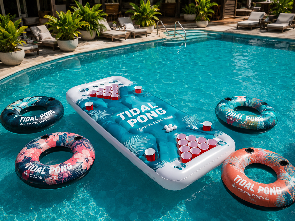 Beer Pong & Ring Tubes Combo Set
