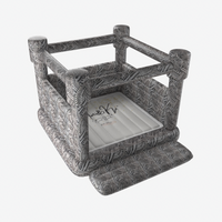 grey bounce house custoom inflatable