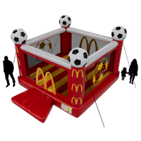 football bounce house inflatable