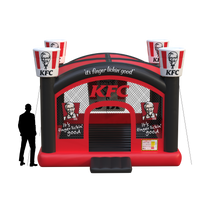 kfc custom bounce house inflatable