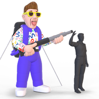 giant humanoid inflatable