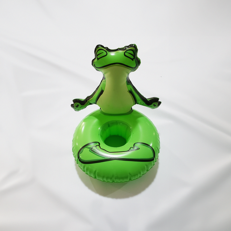 frog cup holder inflatable
