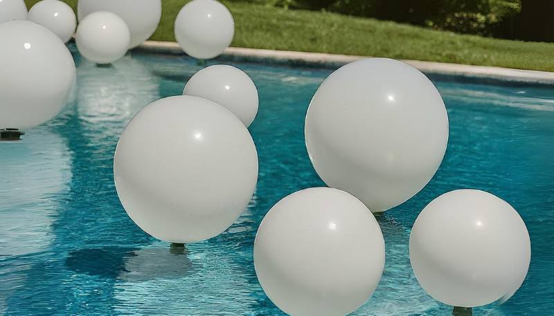 floating wedding balloons