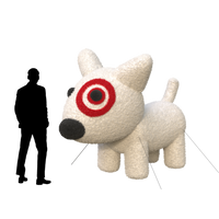 bulseye dog inflatable