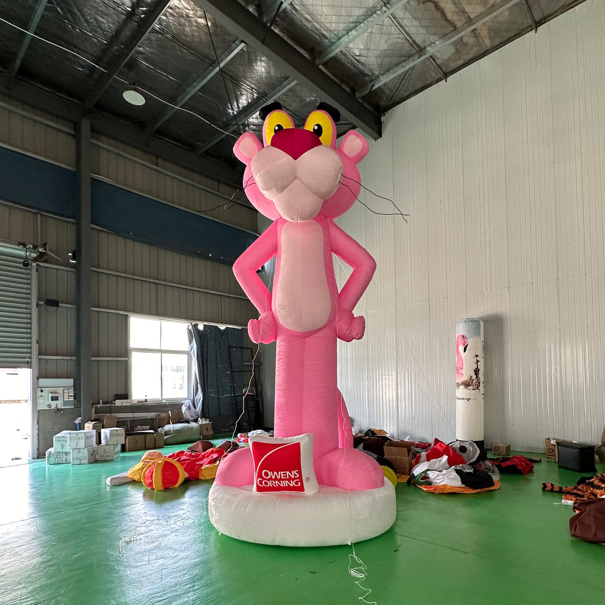 pink panter giant inflatable