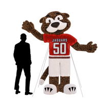 jaguars furry inflatable