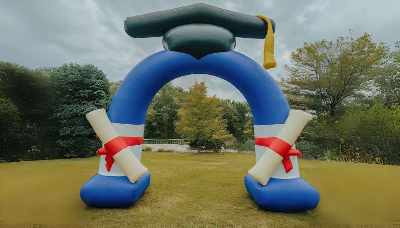 graduation arch inflatable