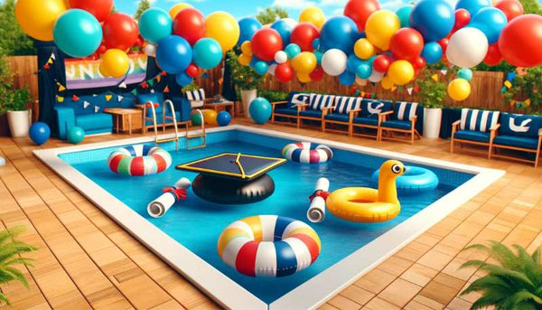 graduation pool party idea