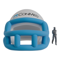 conmed helmet inflatable