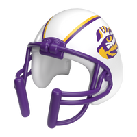 white purple custom nhelmet inflatable